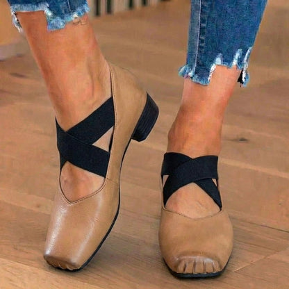 Classic Orthopedic Flats with Timeless Style