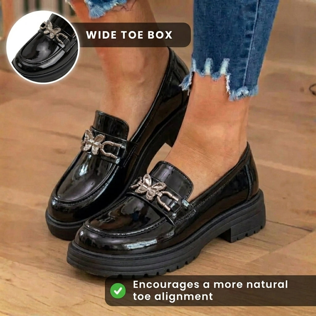 Chic Orthopedic Loafers with Unique Design