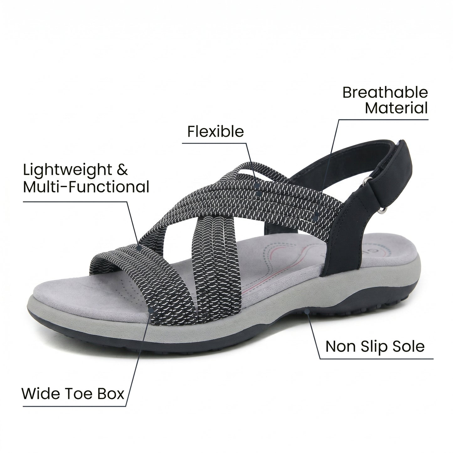 Elegant Orthopedic Sandals for Every Step
