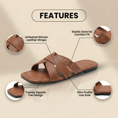 Classic Orthopedic Slippers with Timeless Style