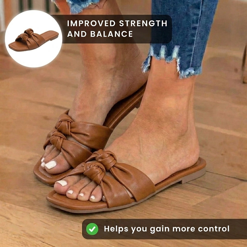 Vintage Inspired Orthopedic Slippers