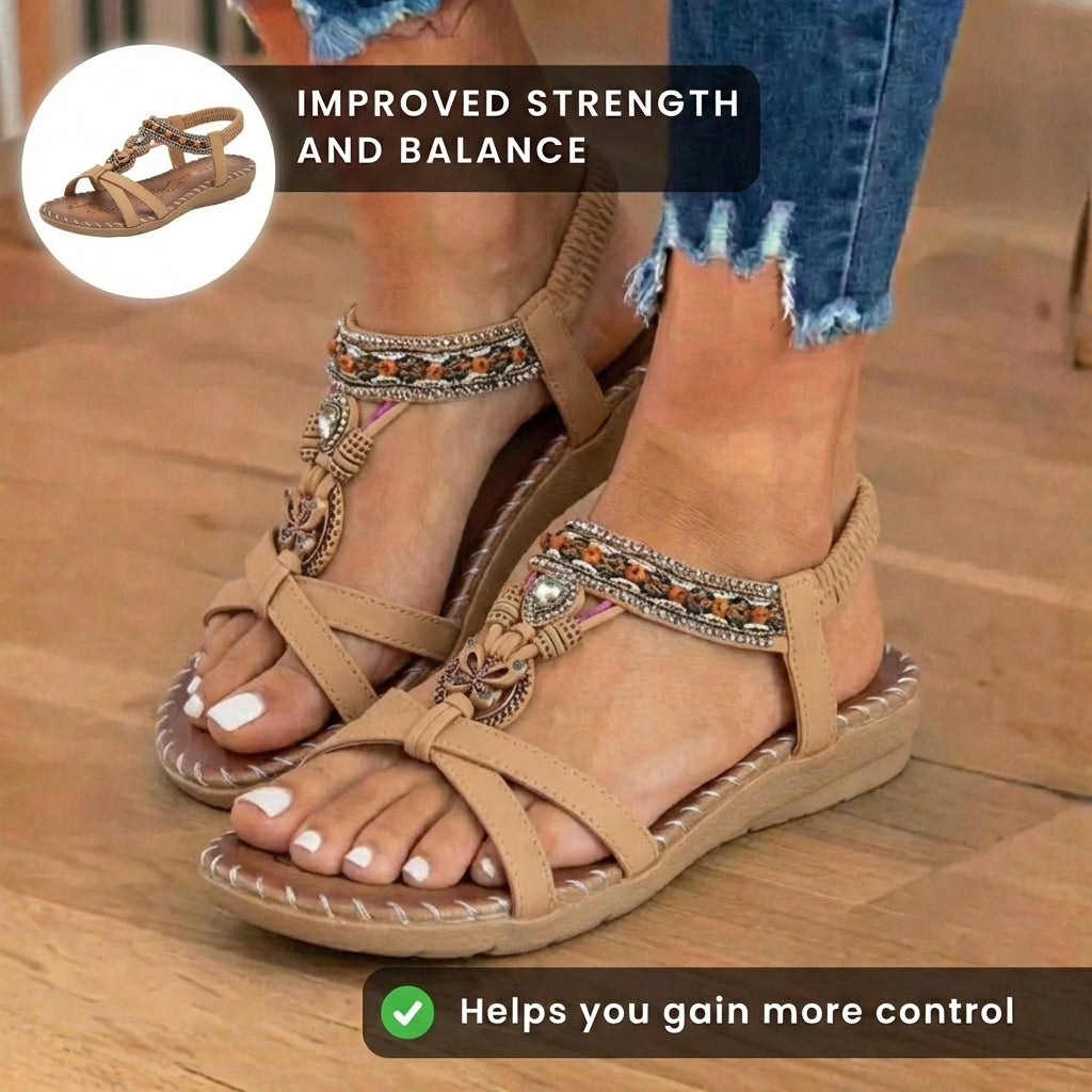 Vintage Inspired Orthopedic Sandals
