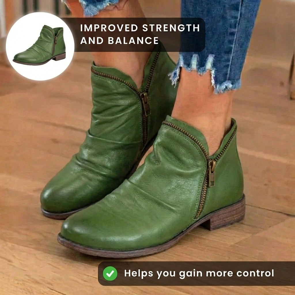 Classic Orthopedic Boots with Timeless Style