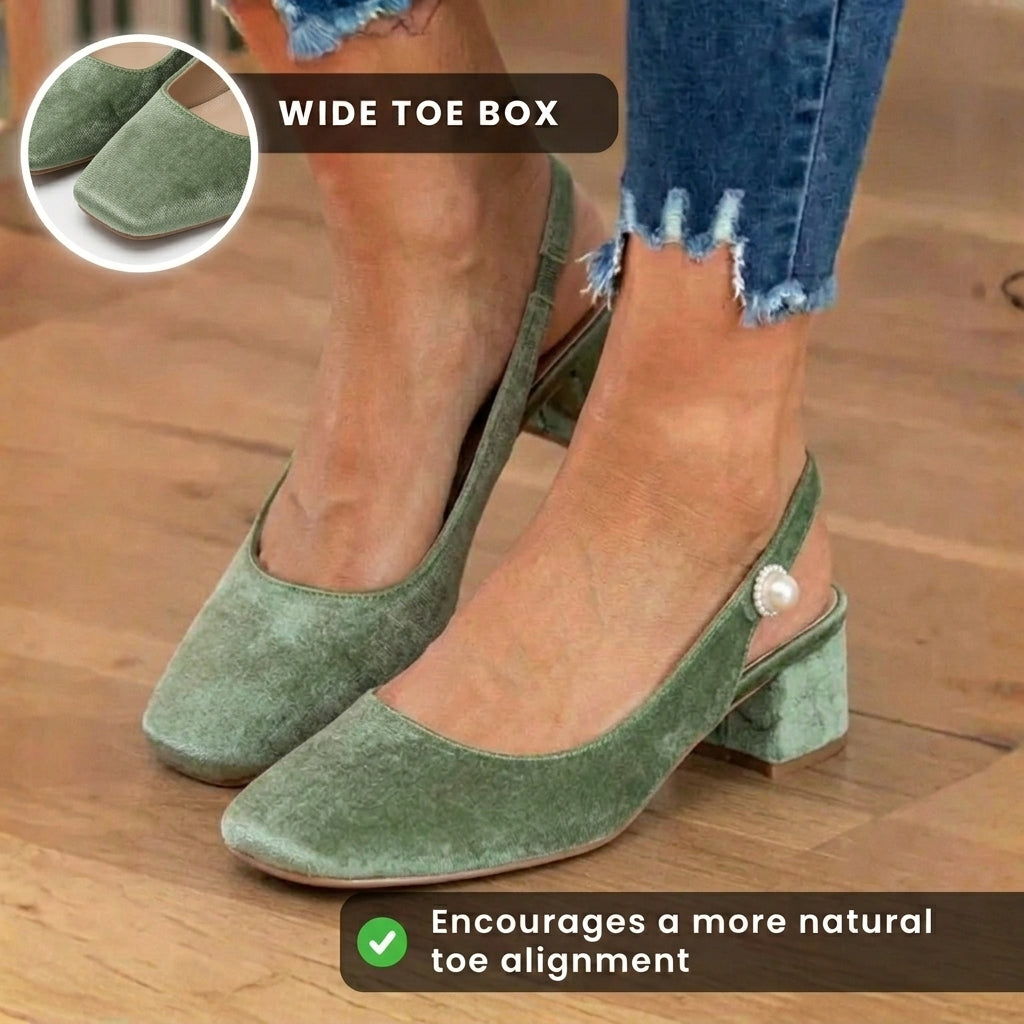 Vintage Inspired Orthopedic Heels