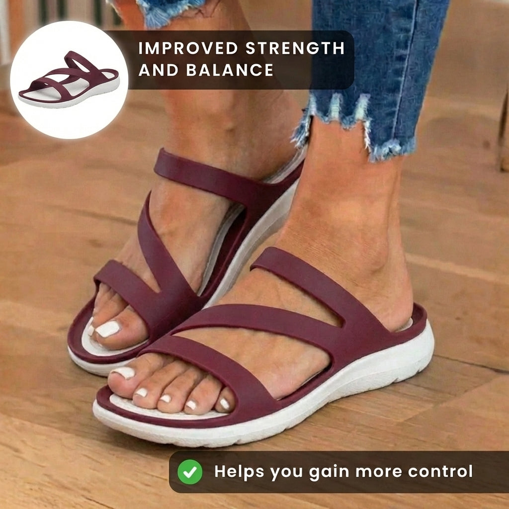 Classic Orthopedic Slippers with Timeless Style