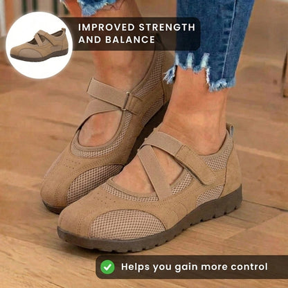 Chic Orthopedic Flats with Unique Design