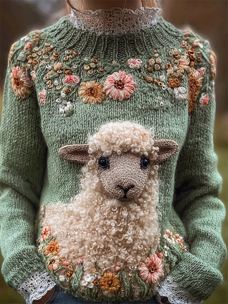 Well Tailored Sweater with a Graceful Silhouette