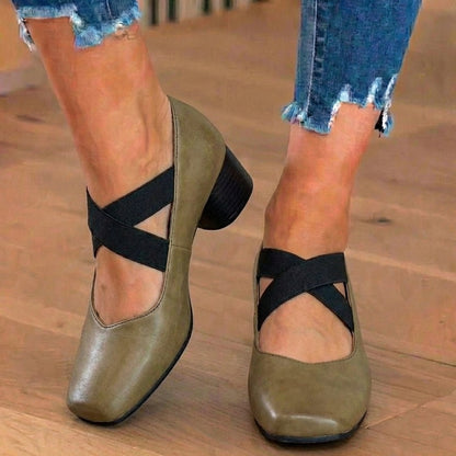 Classic Orthopedic Flats with Timeless Style