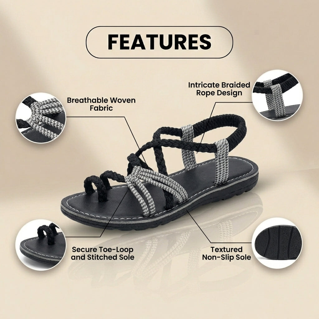 Vintage Inspired Orthopedic Slippers