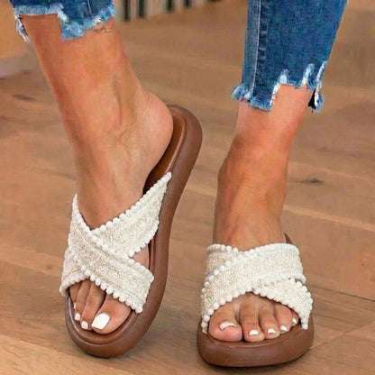 Vintage Inspired Orthopedic Slippers