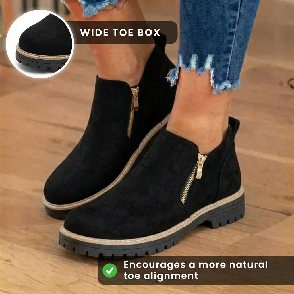 Chic Orthopedic Boots with Unique Design