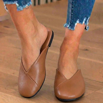 Vintage Inspired Orthopedic Mules