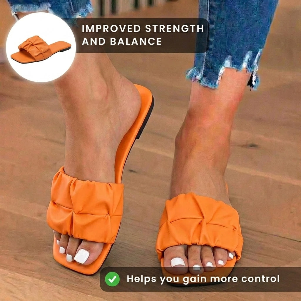 Vintage Inspired Orthopedic Slippers