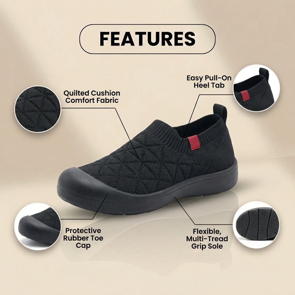 Vintage Inspired Orthopedic Flats