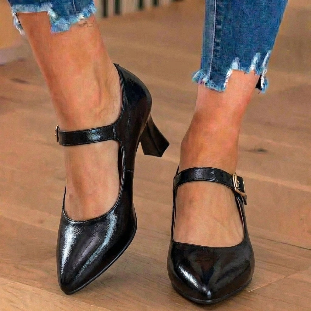 Vintage Inspired Orthopedic Heels