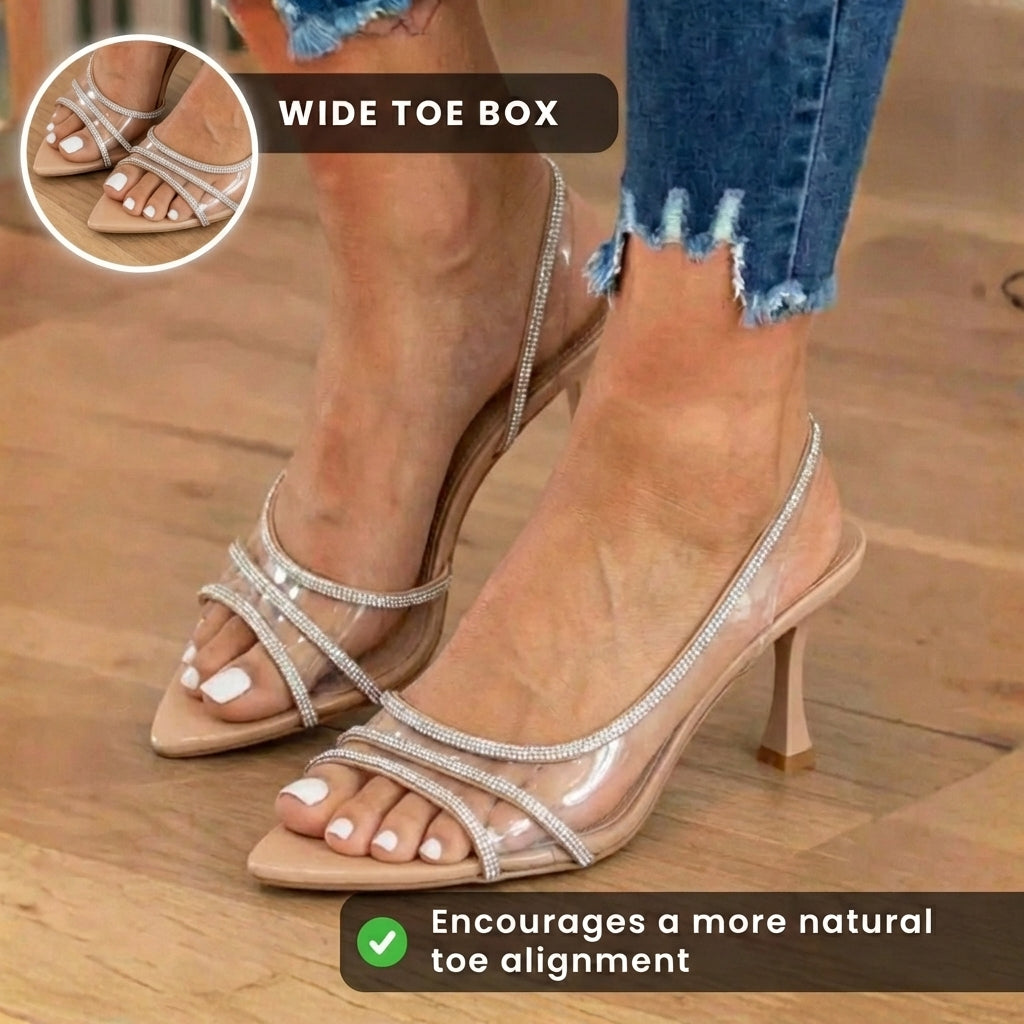 Chic Orthopedic Heels with Unique Design
