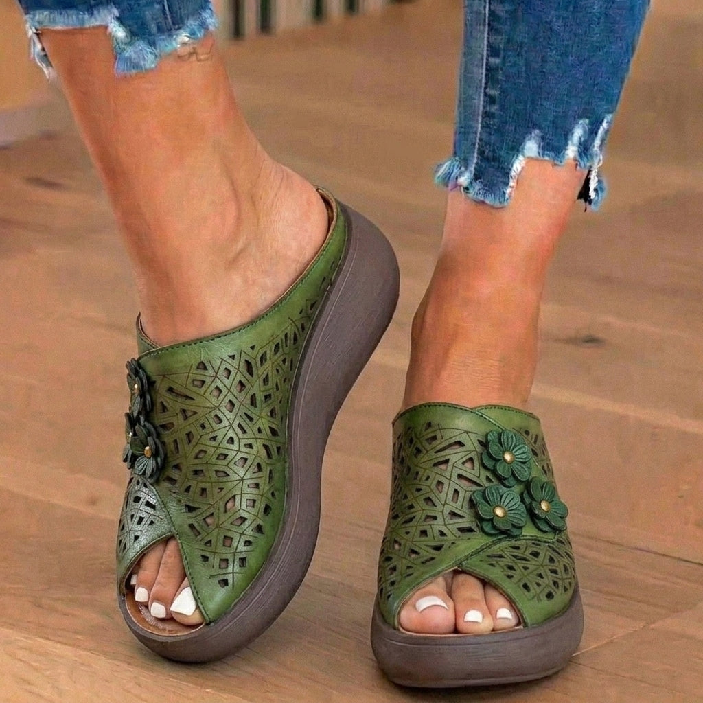 Vintage Inspired Orthopedic Sandals