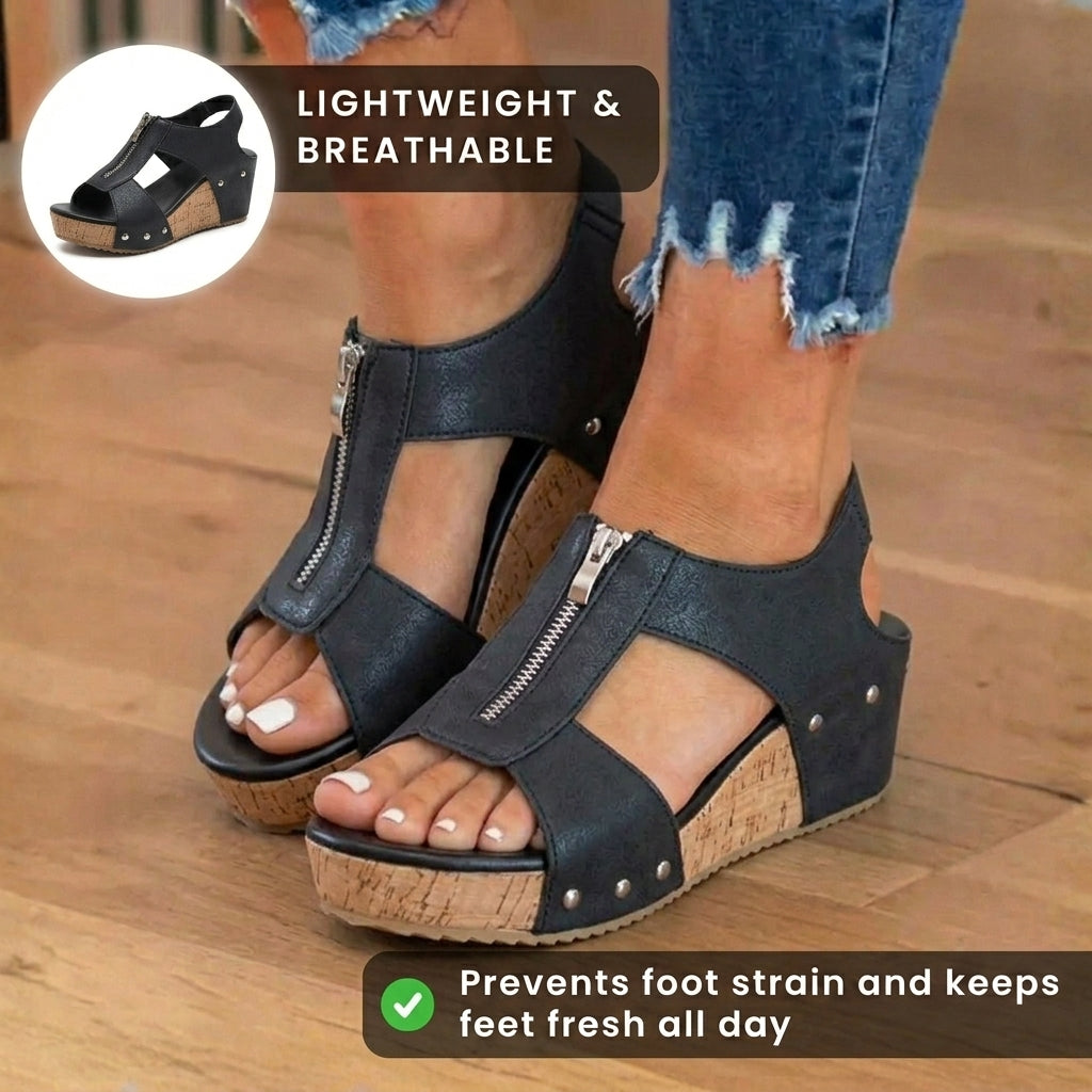 Classic Orthopedic Sandals with Timeless Style