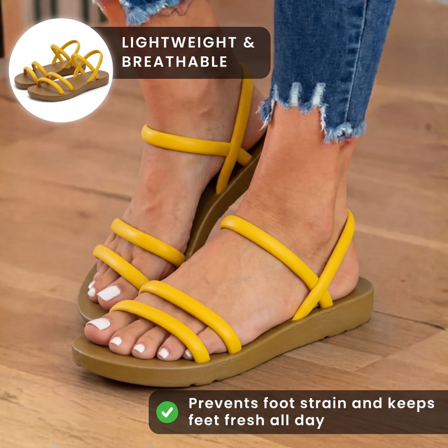 Classic Orthopedic Sandals with Timeless Style
