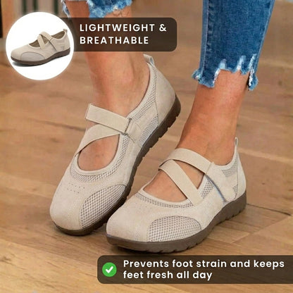 Chic Orthopedic Flats with Unique Design