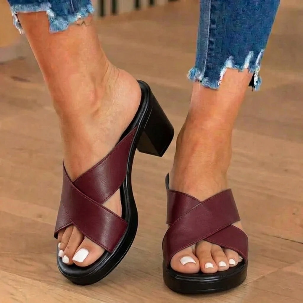 Classic Orthopedic Slippers with Timeless Style