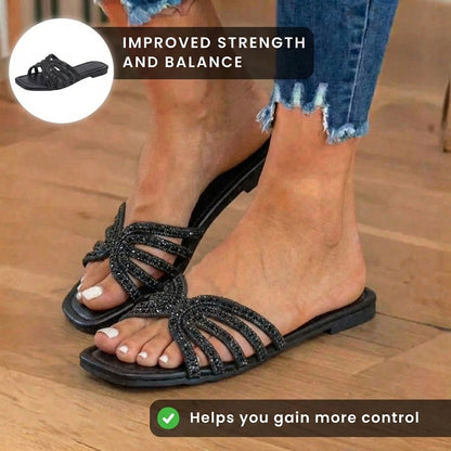 Vintage Inspired Orthopedic Slippers