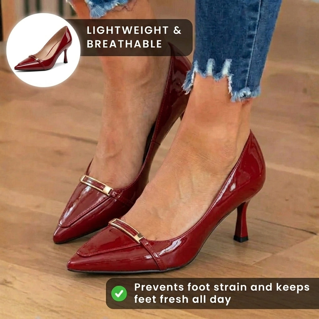 Classic Orthopedic Heels with Timeless Style
