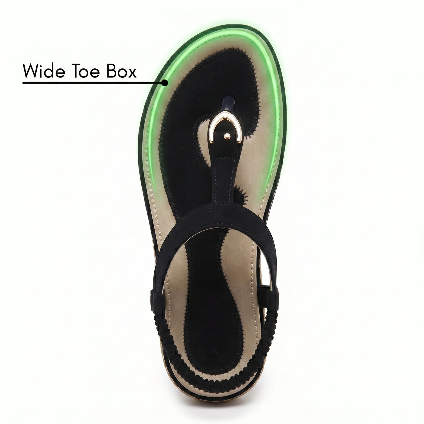 Graceful Orthopedic Flats for Modern Look