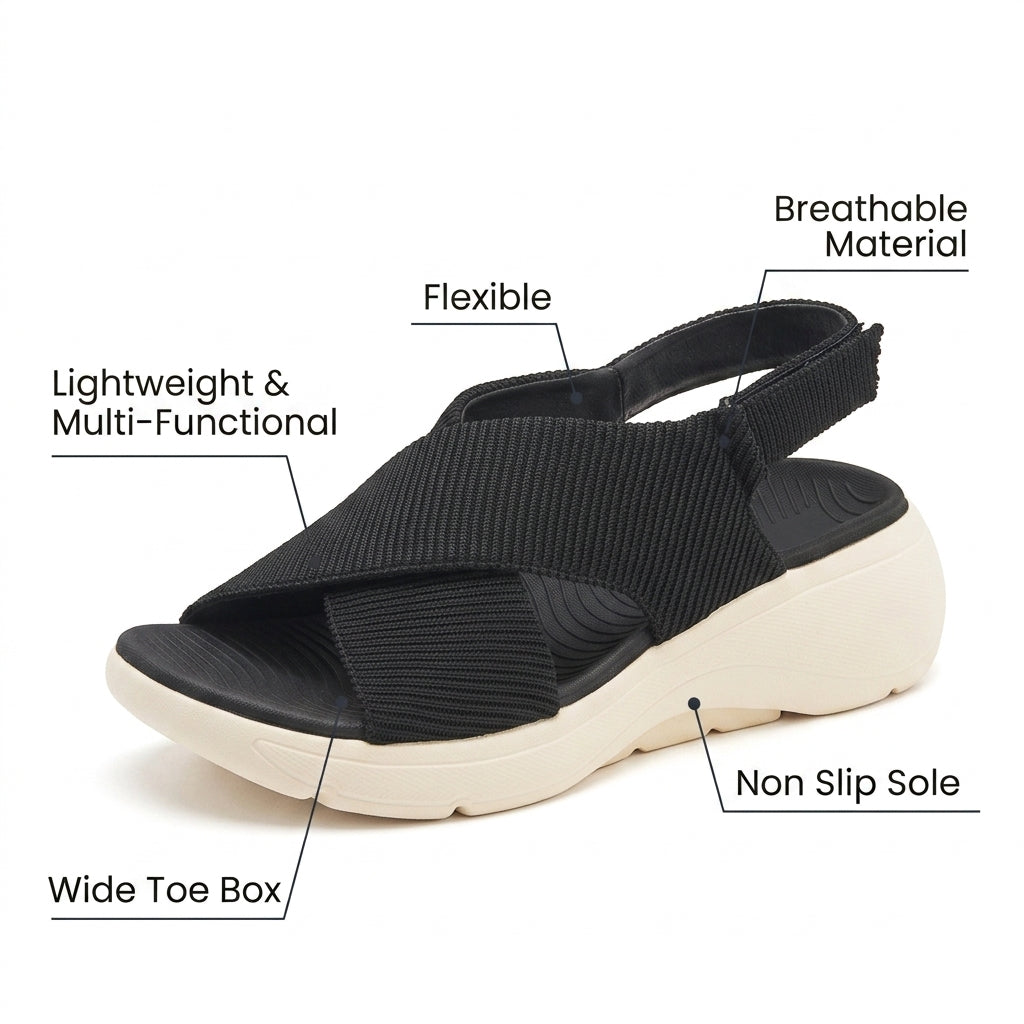 Chic Orthopedic Sandals with Unique Design