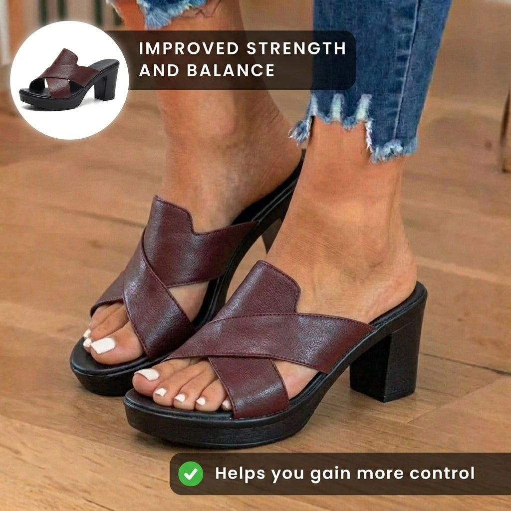 Vintage Inspired Orthopedic Slippers