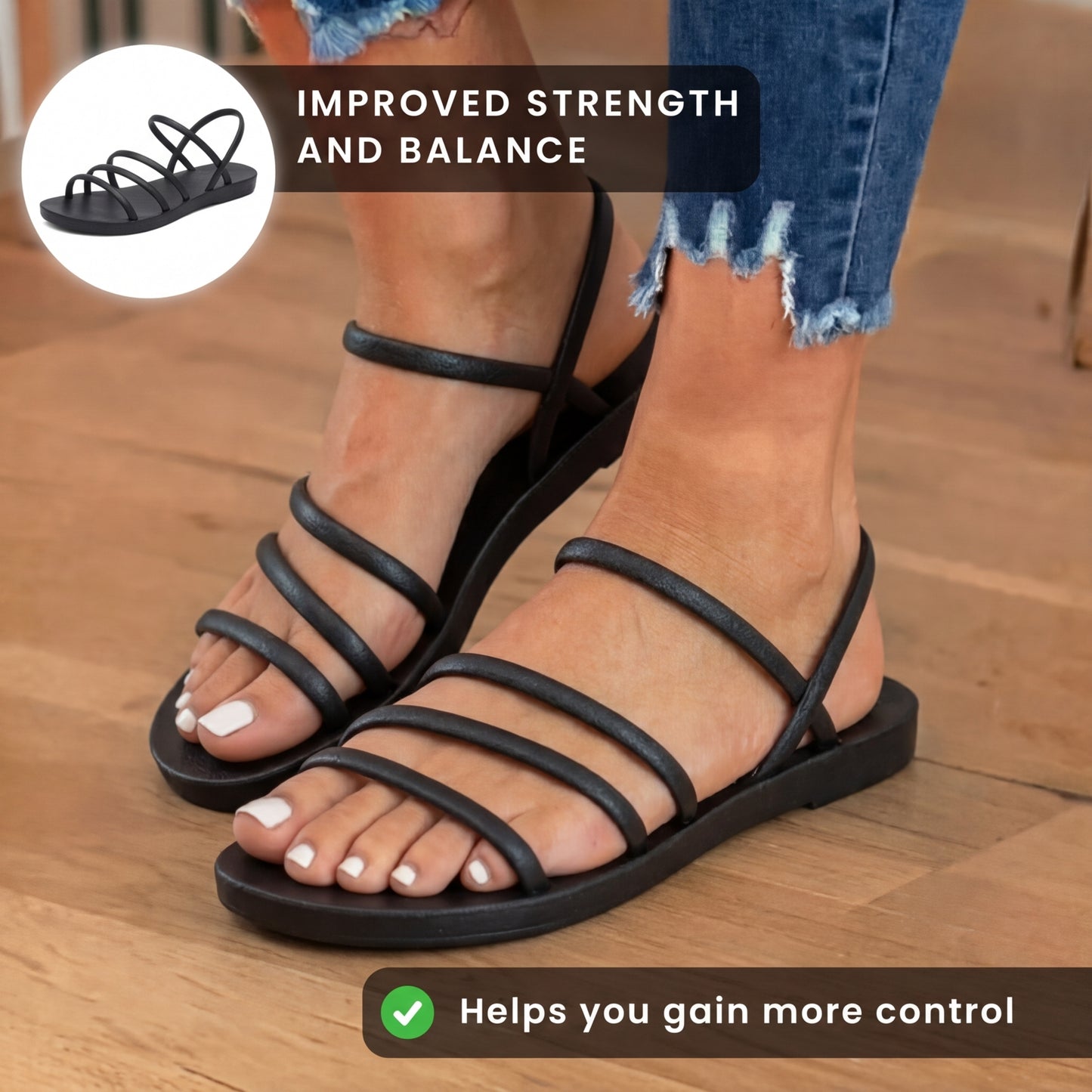 Classic Orthopedic Sandals with Timeless Style
