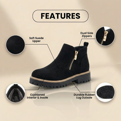 Classic Orthopedic Boots with Timeless Style
