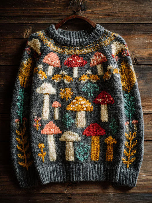 A Vintage Style Sweater with Delicate Timeless Details