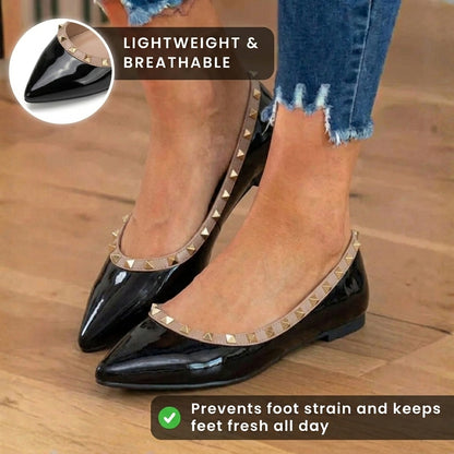 Graceful Orthopedic Flats for Modern Look