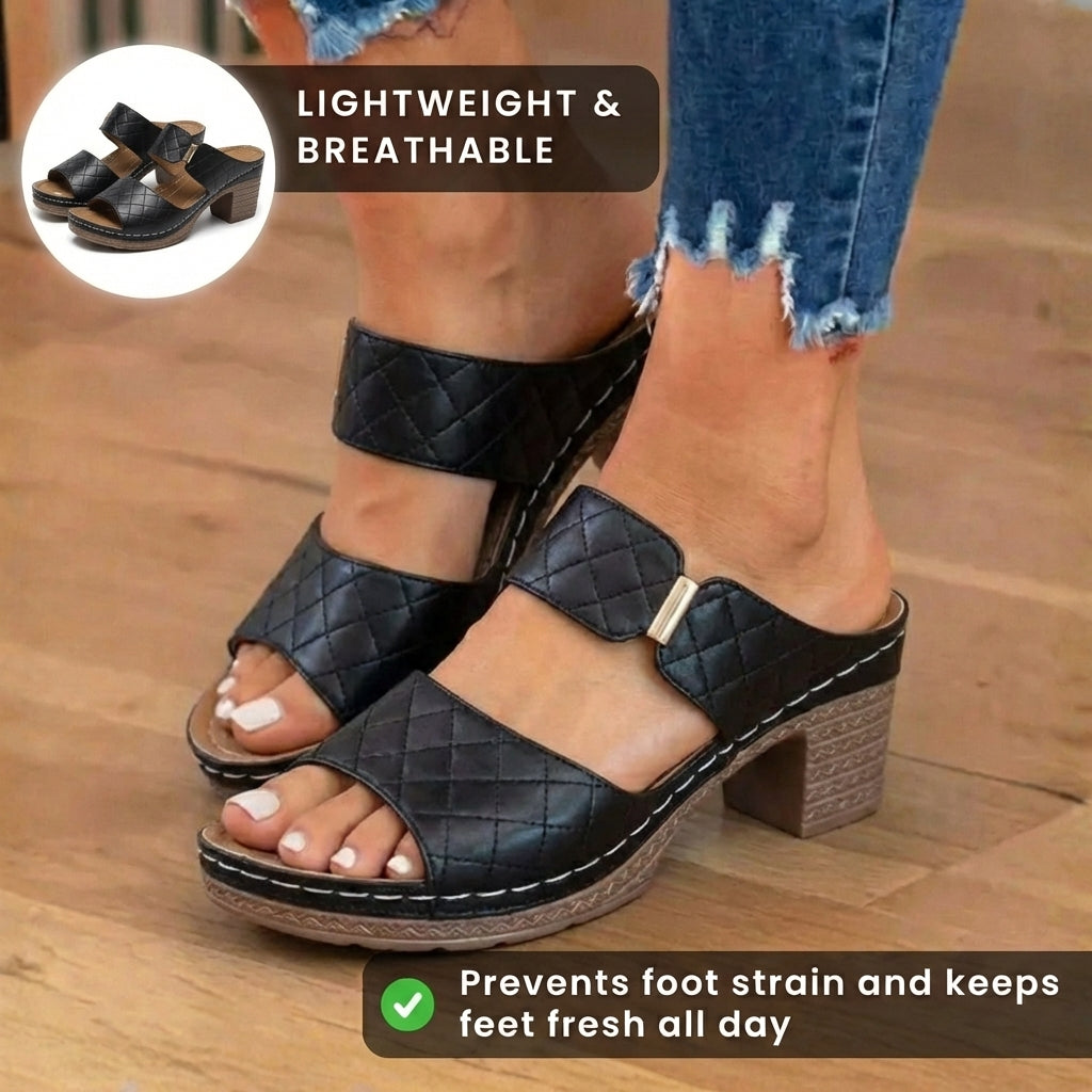 Vintage Inspired Orthopedic Slippers