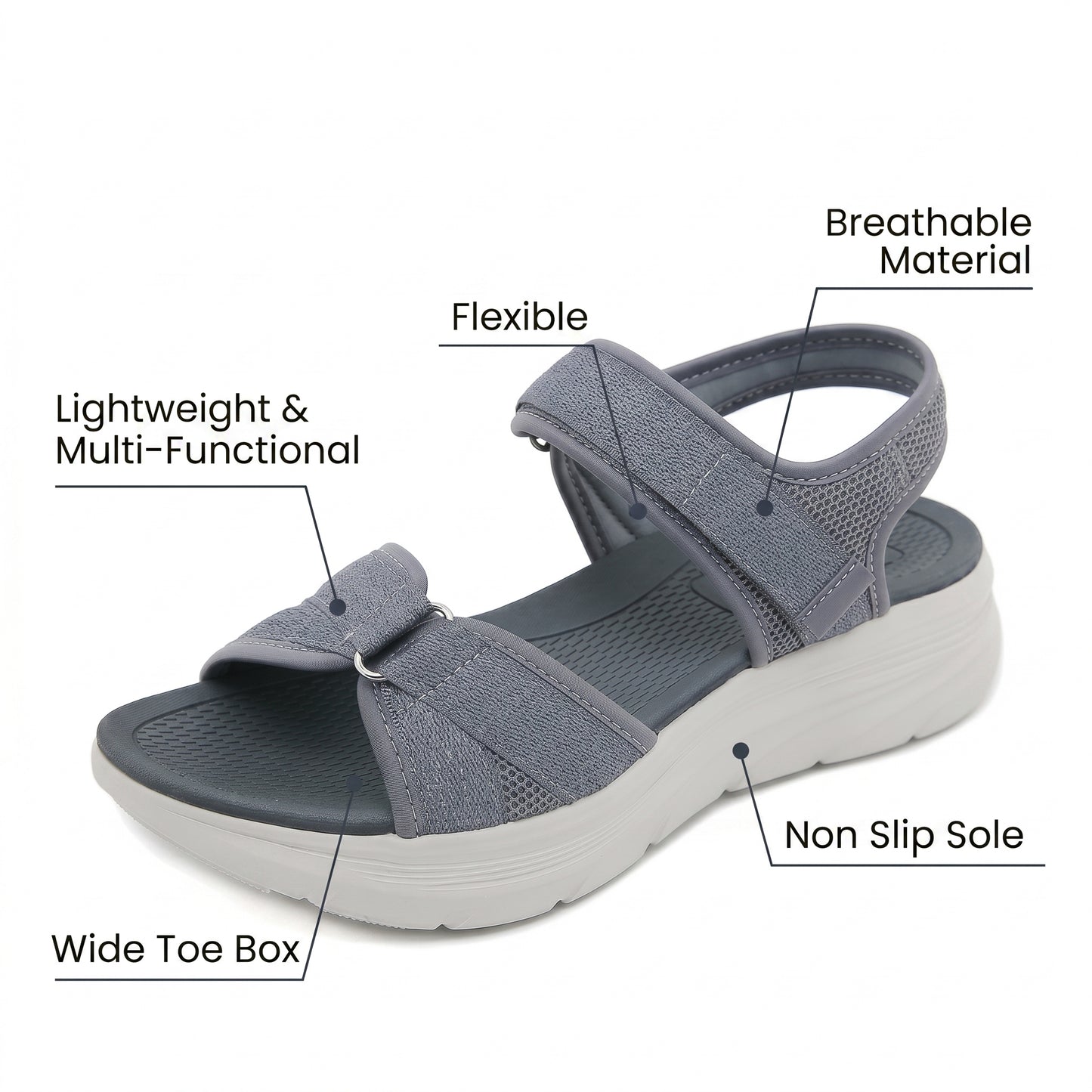 Chic Orthopedic Sandals with Unique Design