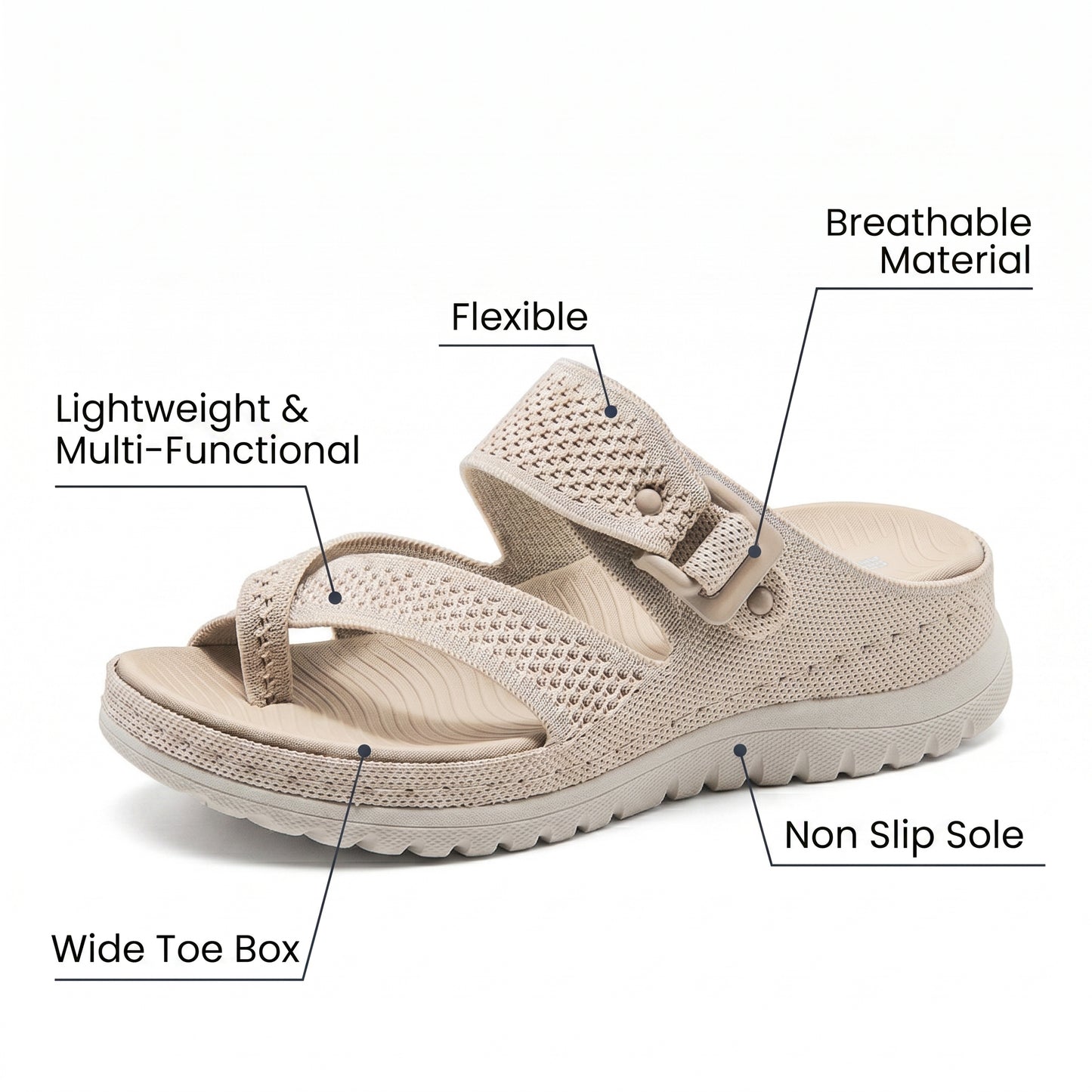 Chic Orthopedic Sandals with Unique Design