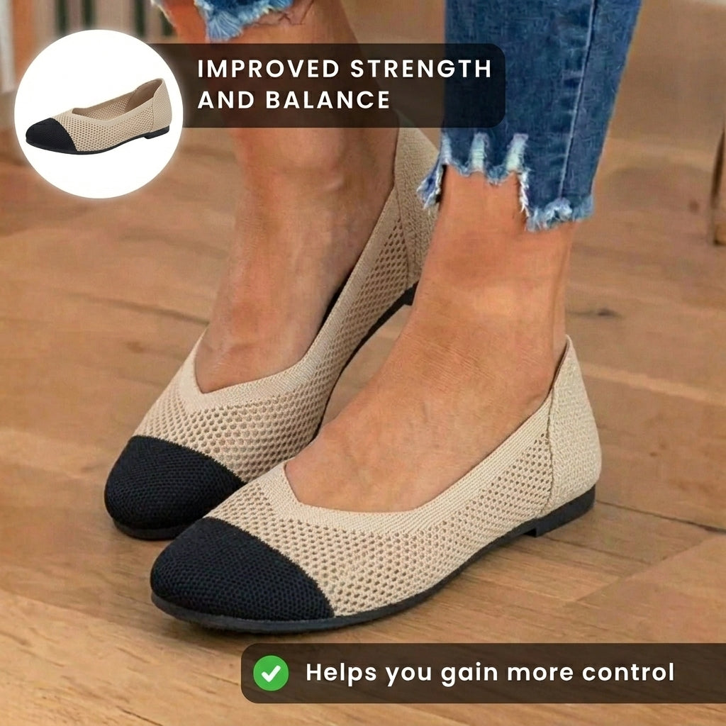 Vintage Inspired Orthopedic Flats