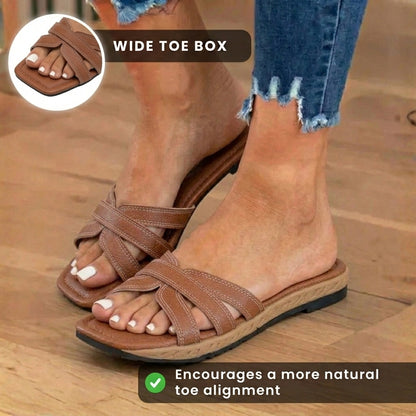 Classic Orthopedic Slippers with Timeless Style