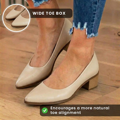 Classic Orthopedic Heels with Timeless Style