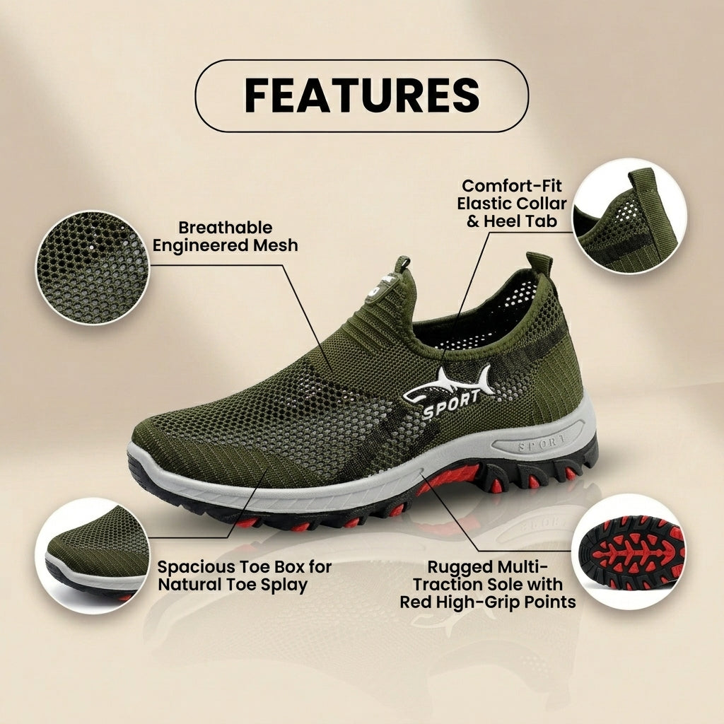 Graceful Orthopedic Sneakers for Modern Look