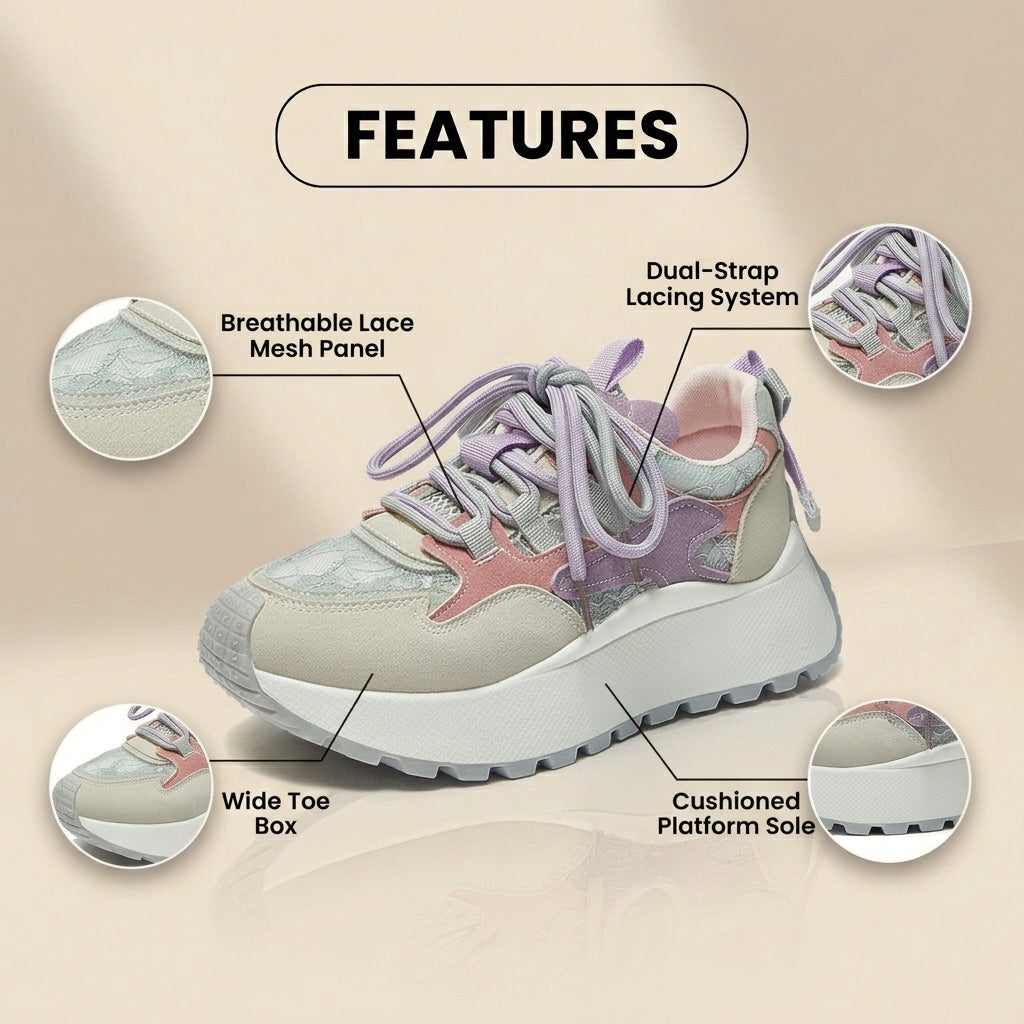 Chic Orthopedic Shoes with Unique Design