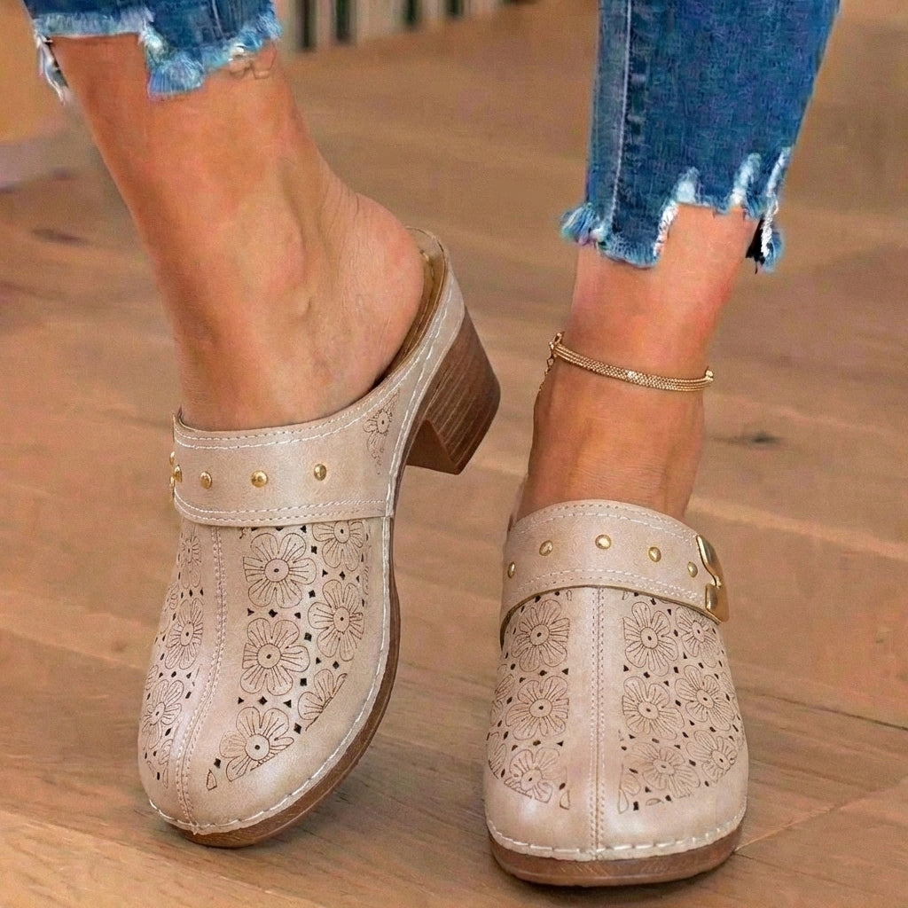Classic Orthopedic Mules with Timeless Style