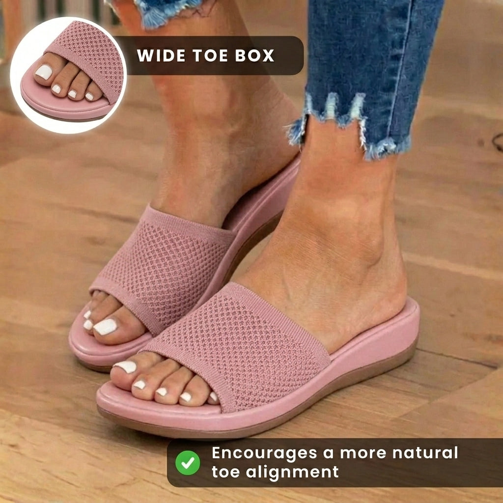 Classic Orthopedic Slippers with Timeless Style