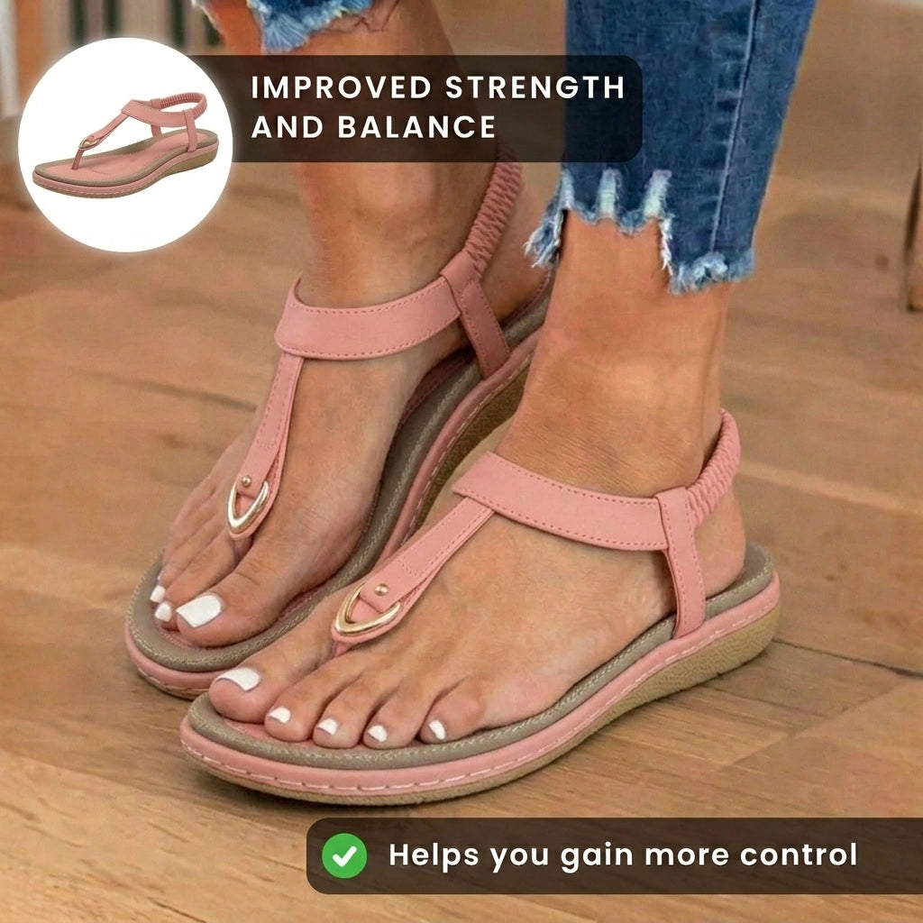 Graceful Orthopedic Flats for Modern Look