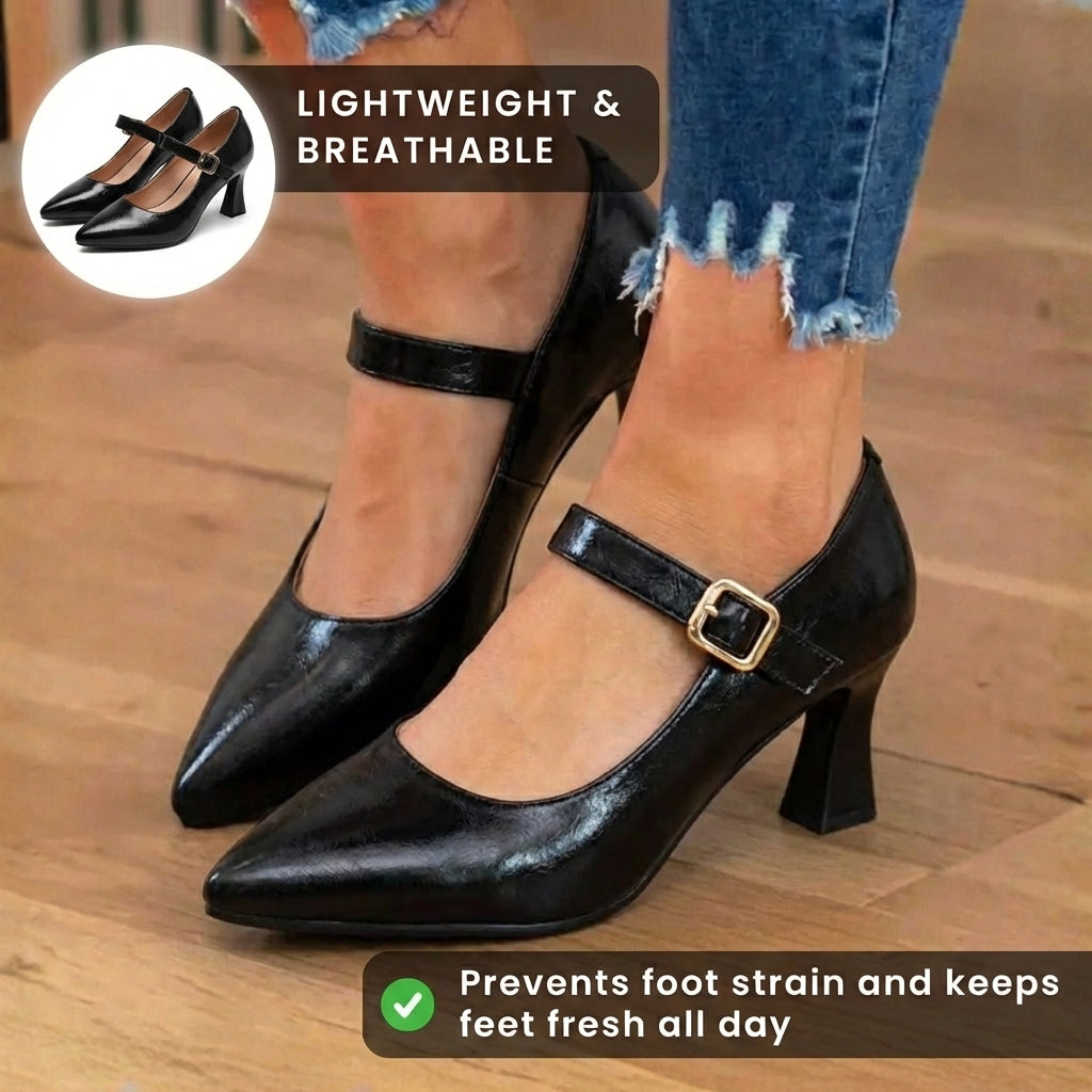Vintage Inspired Orthopedic Heels