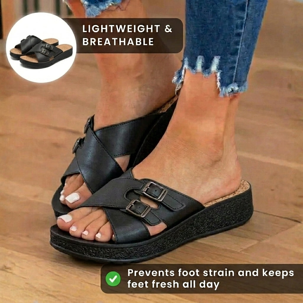 Classic Orthopedic Sandals with Timeless Style
