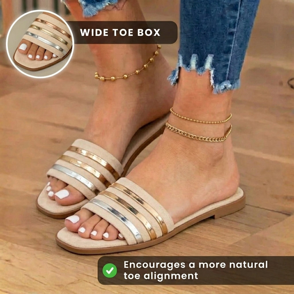 Classic Orthopedic Slippers with Timeless Style