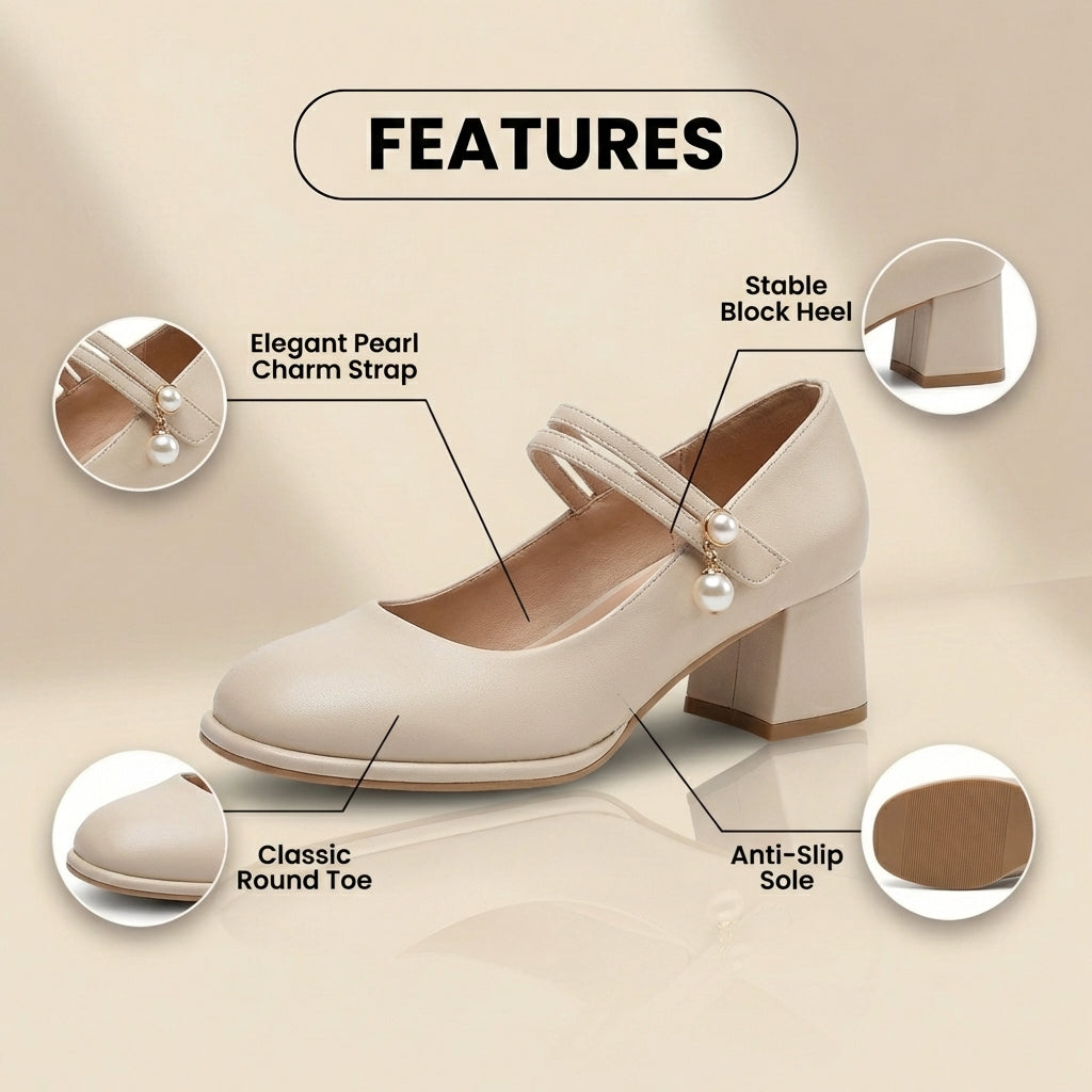 Chic Orthopedic Heels with Unique Design