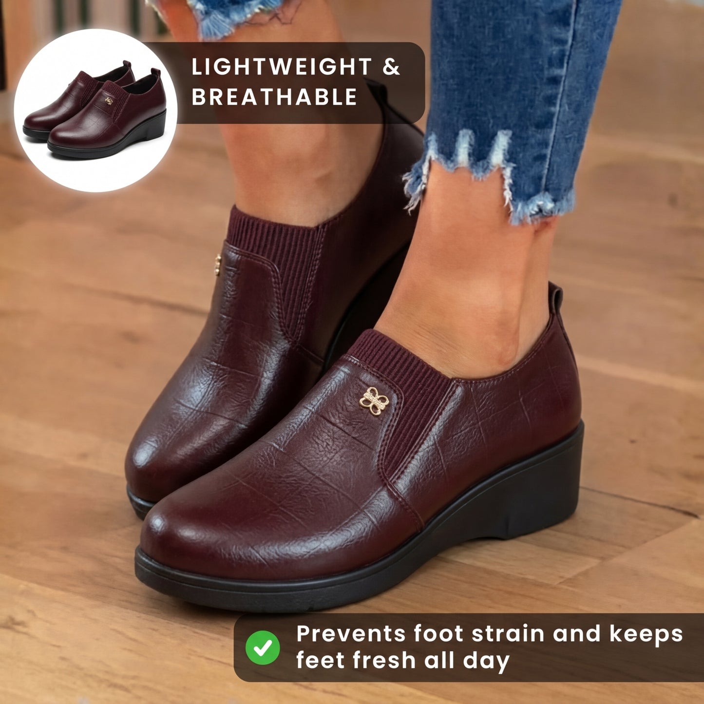 Beautifully Crafted Orthopedic Flats